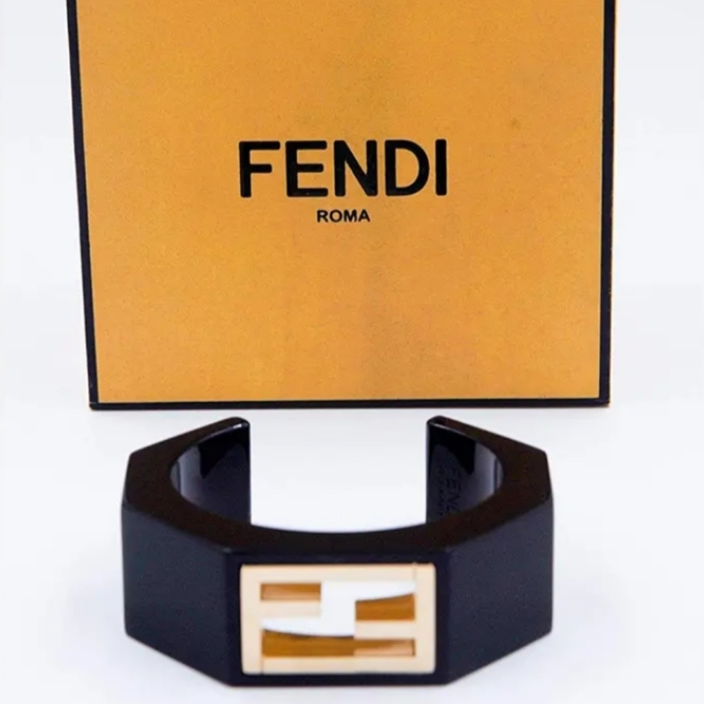 Fendi FF Ceramic Bracelet/ Never Worn/ UNISEX